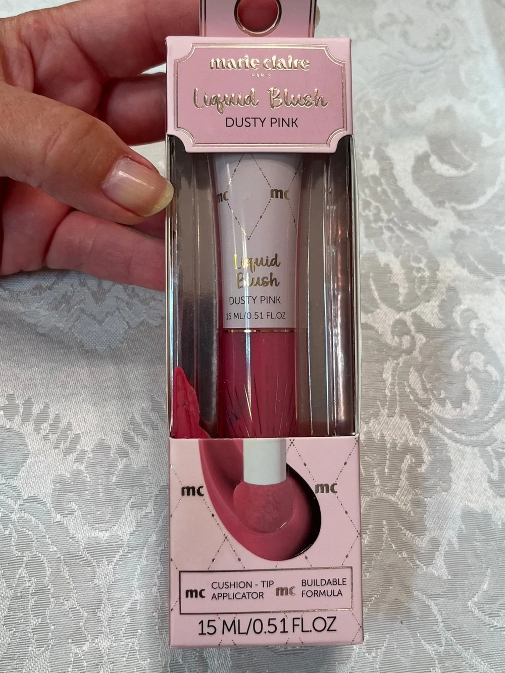 Marie Claire Liquid Blush - Dusty Pink